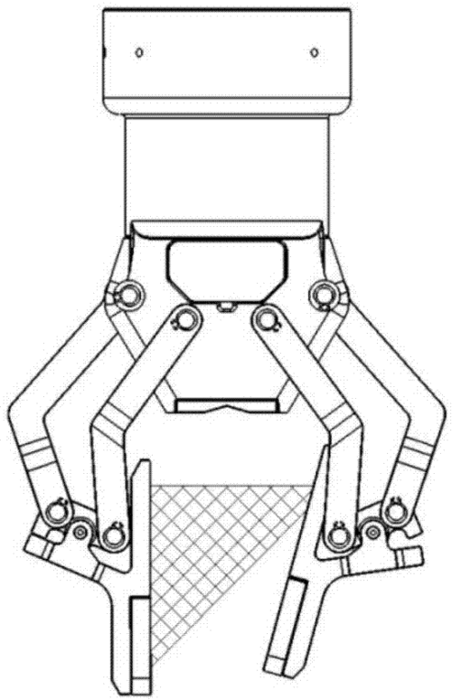 一种自适应机械夹持手爪的制作方法