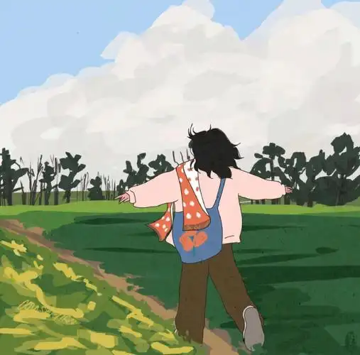 治愈系手绘头像