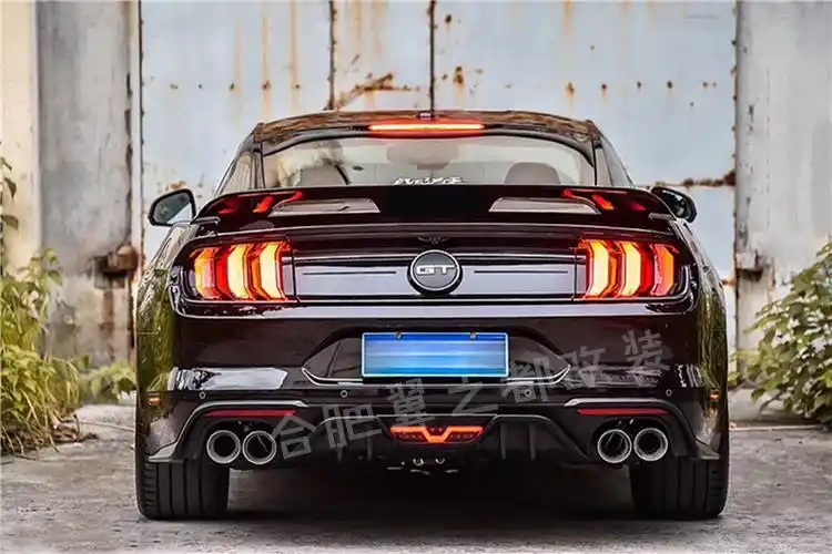 适用福特野马尾翼改装15-21款mustang中美规gt500运动尾翼跑车翼