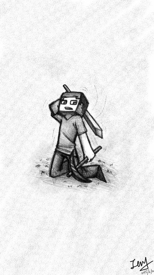 史蒂夫(素描)|插画|插画习作|jerrysir - 原创作品 - 站酷 (zcool)