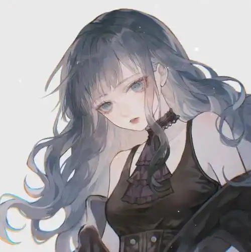 很拽很酷的动漫闺蜜头像_vb_wi-fi_bcy