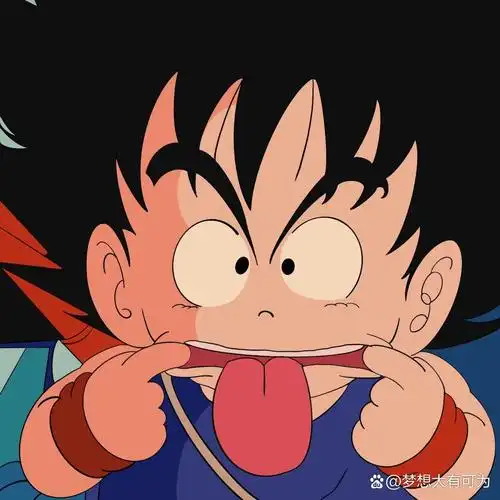 七龙珠|孙悟空头像搞一波 可爱的小悟空来喽