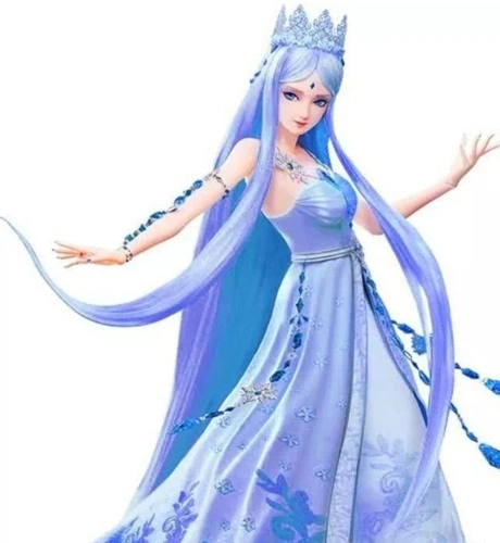 不同颜色的冰公主紫色高贵绿色调皮但最惊艳的却是灰色