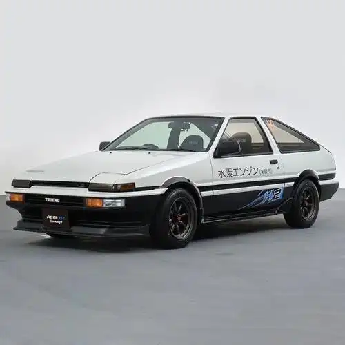 周杰伦(藤原拓海)同款ae86,出电动版了.