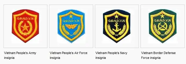 展开全部 海陆空三军的肩章可不是一样的哦!