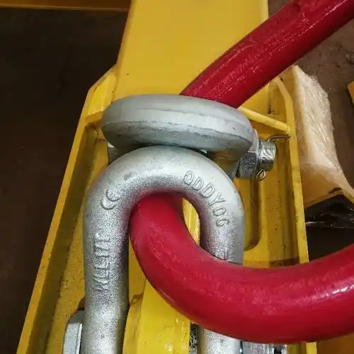 眼型集装箱吊钩125吨带角度吊环左右45度起重吊具