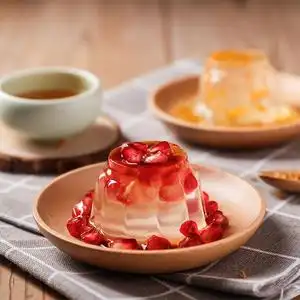 舒可曼白凉粉100g烧仙草粉果冻食用粉做奶茶点心专用自制甜品原料