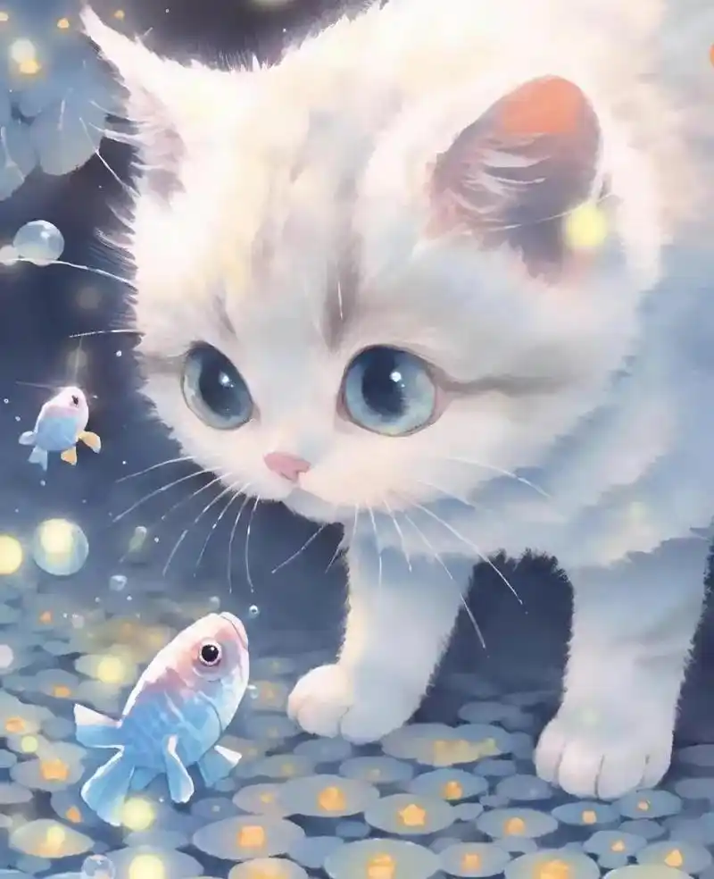 多种风格的萌萌的小猫咪头像,太治愈了