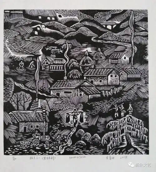 版画作品图片简单版画作品图片