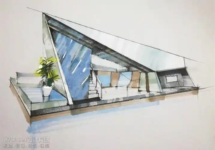 30个手绘展台集合