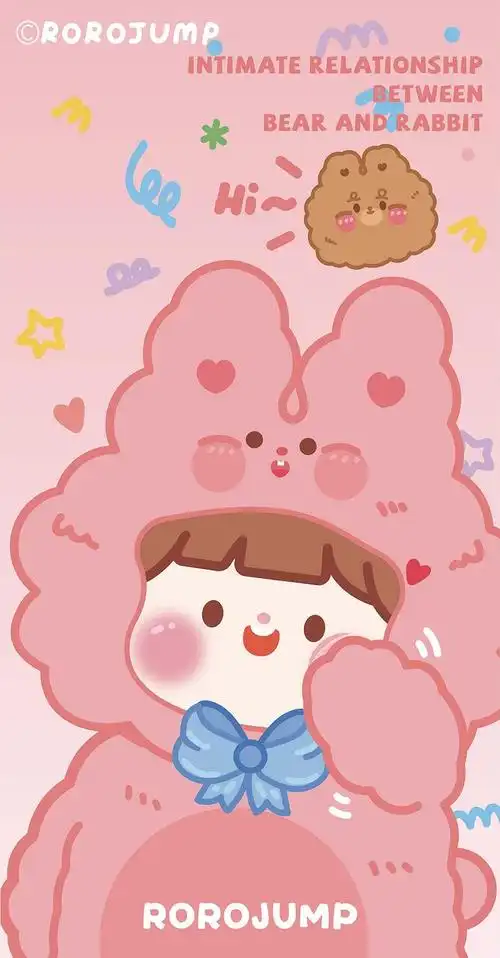 卡通手机壁纸可爱cr肉肉酱