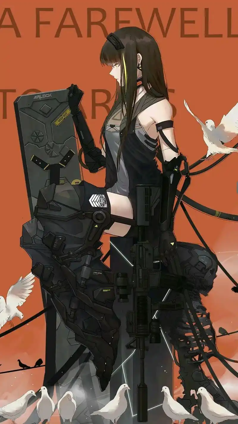 #高清壁纸 #美女壁纸 #全面屏壁纸 #4k壁纸 #少女前线 - 抖音