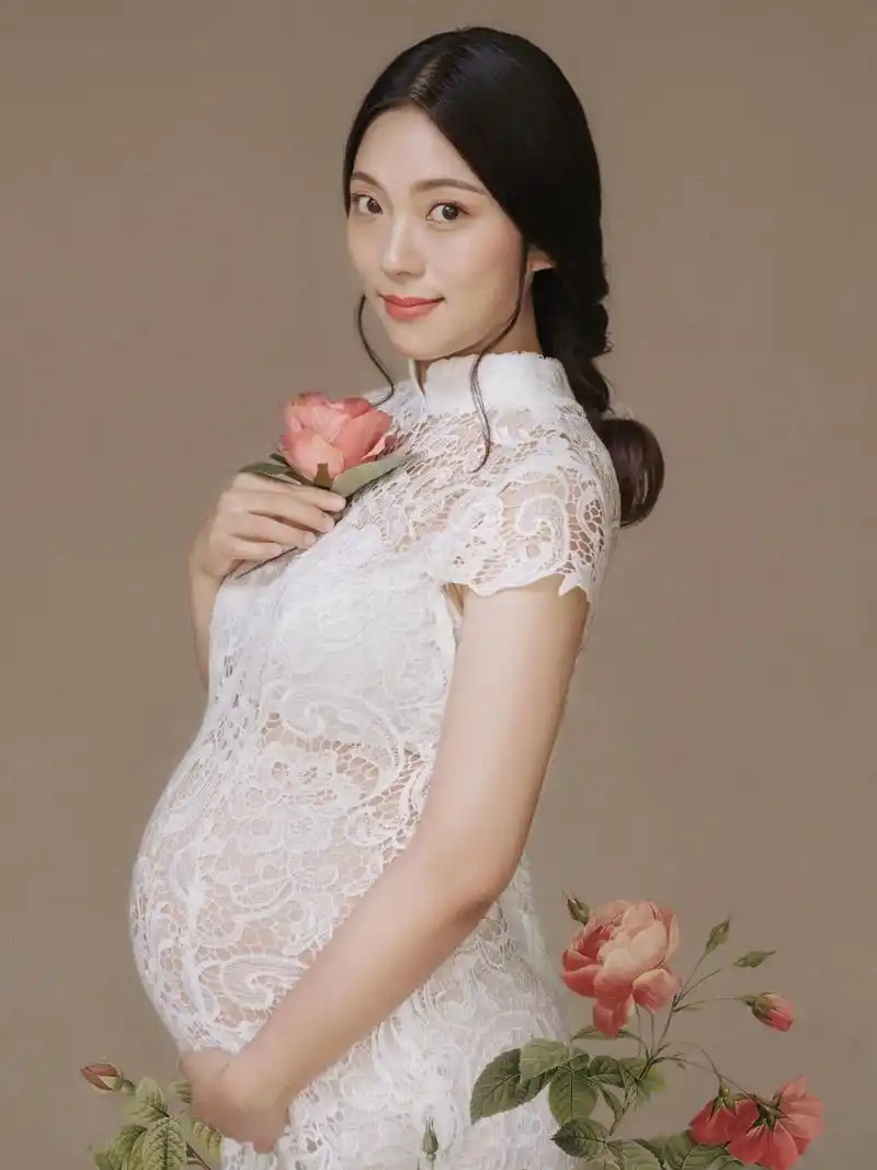 37周92足月啦～分享一波小孕照纪念我即将结束的孕期_孕期_孕照