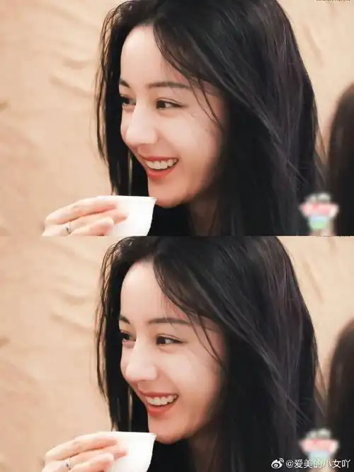 原来迪丽热巴一直是素颜