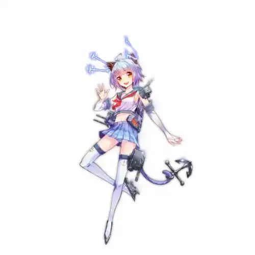 战舰少女r - 亚特兰大正常立绘