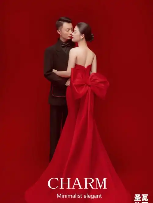 红色,开启元气满满的新年新客片93 #圣瓦伦丁摄影客 片#婚纱摄影