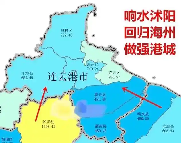 连云港市作为一个位于上海和青岛之间的城市,发展港口确实面临着一些