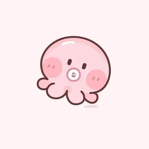 鱼女孩儿创马克笔儿童画八爪鱼简笔画马克简单可爱的大章鱼儿童简笔画