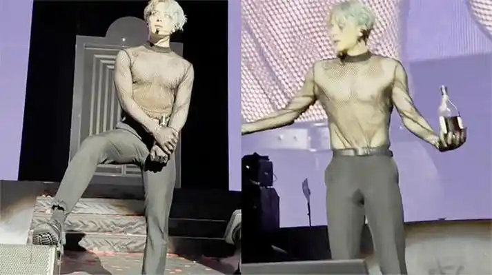 王嘉尔穿透视装开演唱会,怒怼外媒抹黑中国:不要相信媒体的胡扯