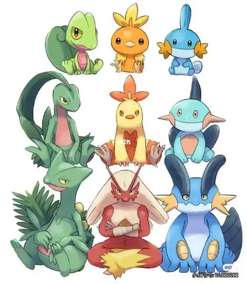 三代御三家宝可梦