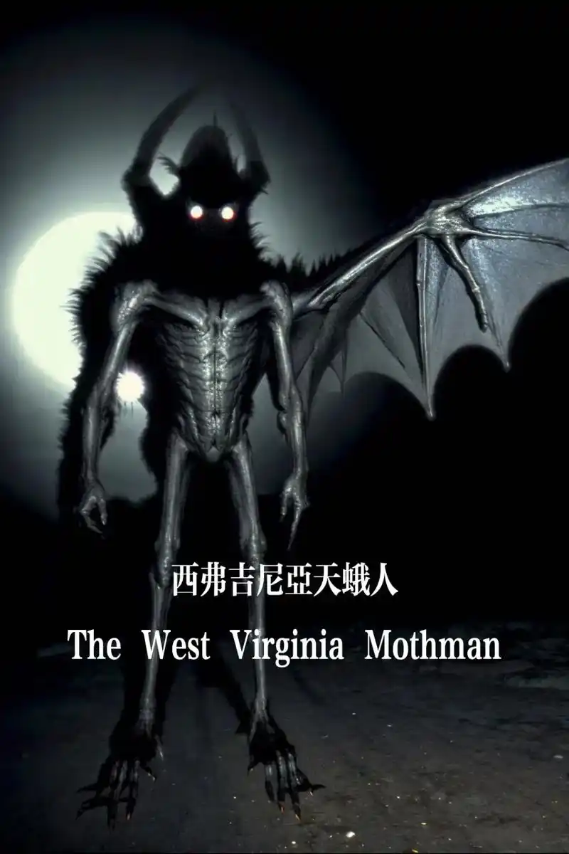 弗吉尼亚神秘传说 | 天蛾人.天蛾人(mothman)是一种 - 抖音