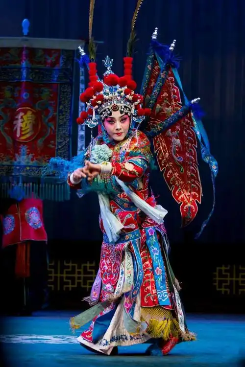 秦腔戏《穆桂英大破洪州》剧照.