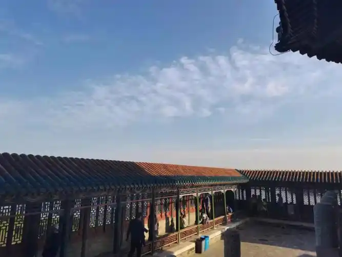 北京颐和园瑰丽的夏宫