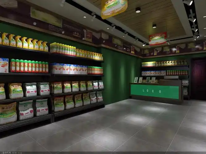 正和园门面粮油店 - 效果图交流区-建e室内设计网
