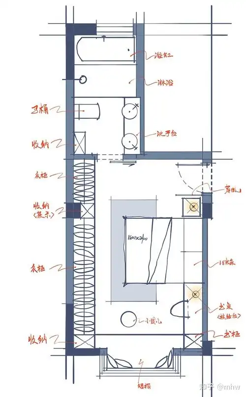 主卧室设计怎样利用率高