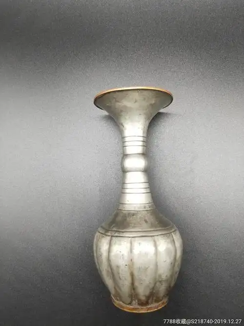 清末瓜棱银酒壶-其他酒具用品-7788收藏__收藏热线