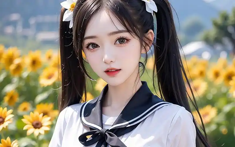 超清纯 附超清图包 美女 美图 ai绘画 ai绘图 ai画图 4k超清 壁纸