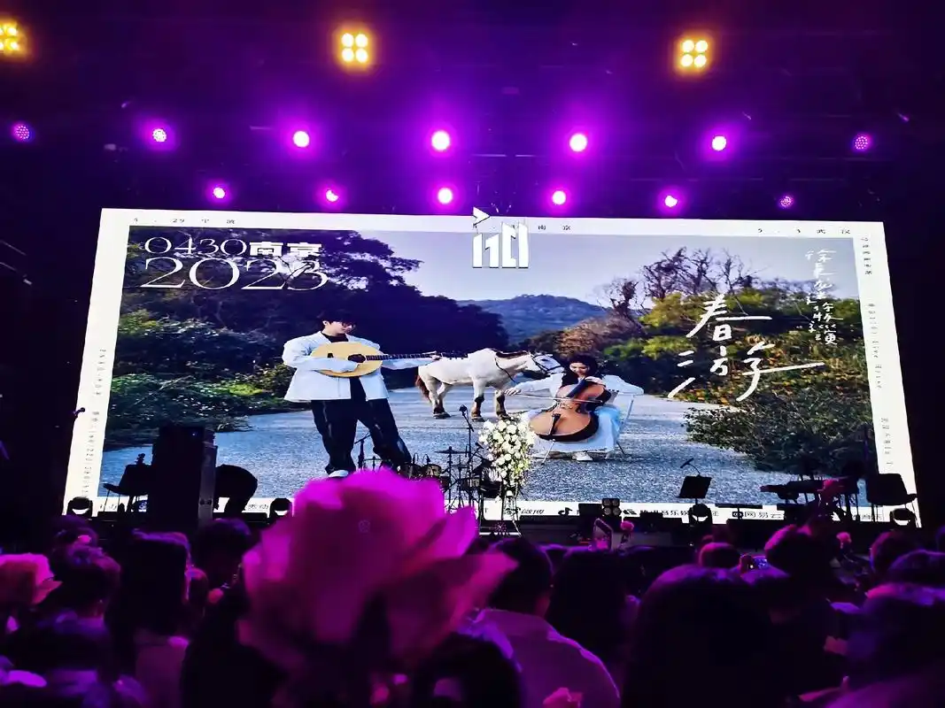 "春游"巡演 in nanjing.陷落于无尽的浪漫95   - 抖音