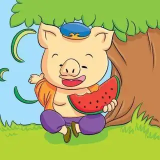 猪八戒卡通可爱头像