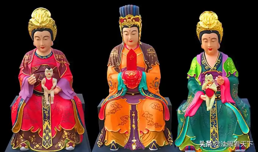 为感应随世仙姑正神又称感应随世三仙姑是道教神话传说中的三位仙女