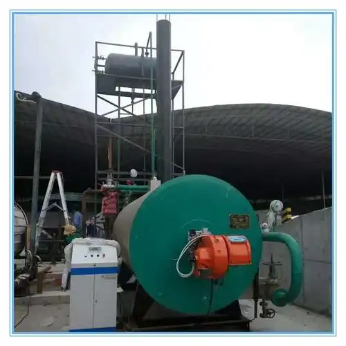 河南永兴锅炉集团供应700kw燃气导热油炉卧式智能系列