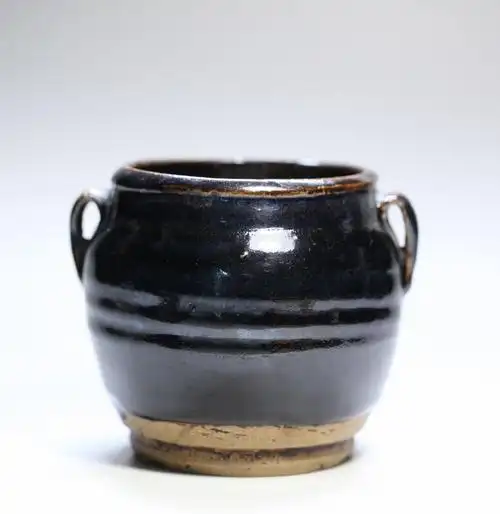 黑釉双耳罐在线拍卖,黑釉双耳罐价格,图片-雅昌得藏-在线拍