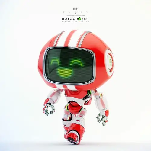 redcutebot超级可爱的小机器人萌化你的心