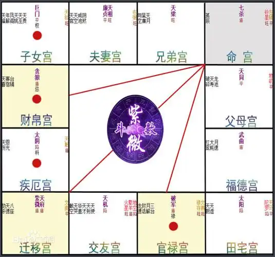 紫微十二宫之子女宫_紫微斗数十二宫位象意_紫微贪狼在身宫迁移宫