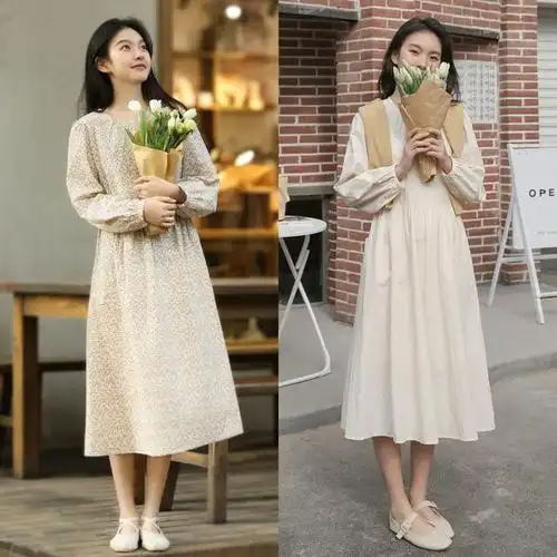 夏天就该穿得温柔文艺,这些淑女风穿搭示范,约会,出游穿正合适