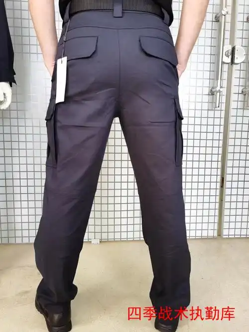 特警战术执勤裤 警用修身运动裤 新型作战执勤裤 公安速干修身运动