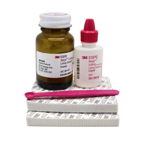 3m/espe 树脂加强型玻璃离子水门汀luting(16g粉 9ml液)