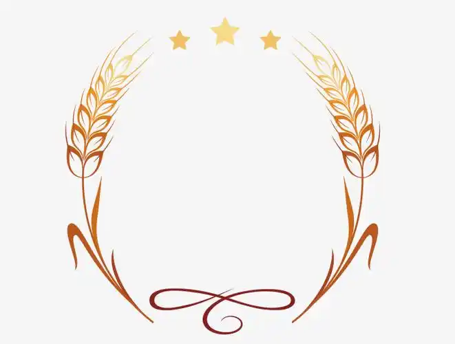 矢量麦穗标志素材