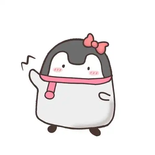 可爱小企鹅头像