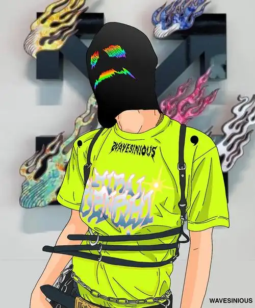 潮图xxx说唱歌手壁纸