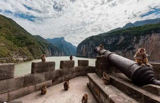 游重庆的白帝城记