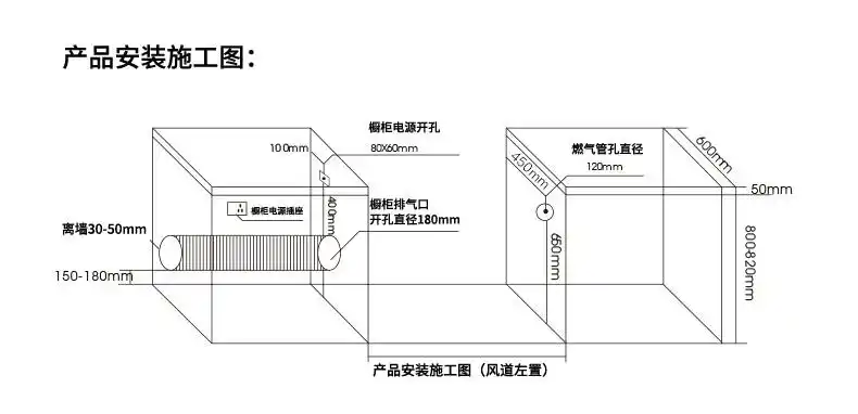 美多(medal)集成灶e7/烟灶消一体机 大火力大容量油烟机燃气灶消毒柜