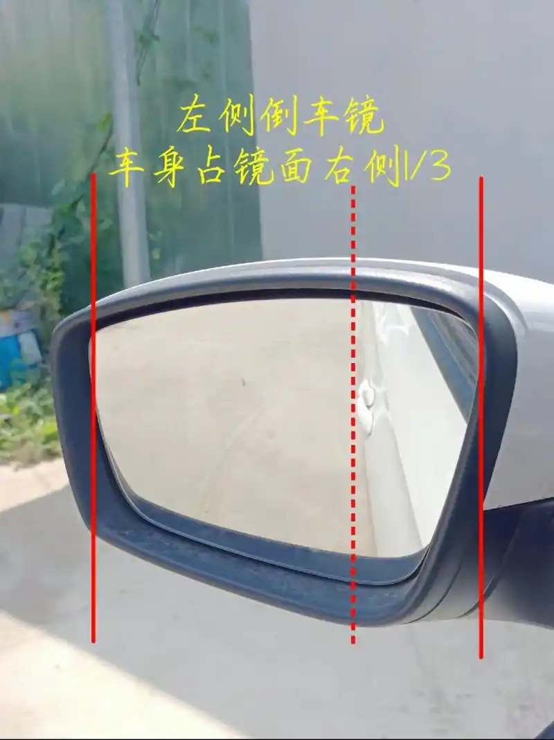 科目二基础之后视镜调节 刚上车的小伙伴是不是不太注意这个问题,勉强