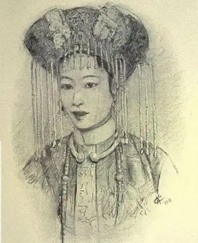 隆裕太后的图片_全历史