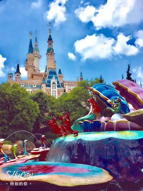上海迪士尼乐园景色(一)