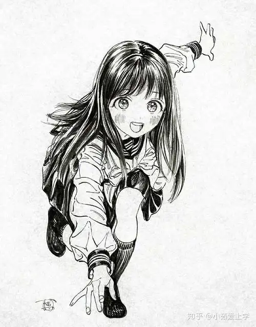 动漫人物速写 - 知乎